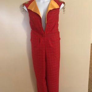 Curved Custom pants suit